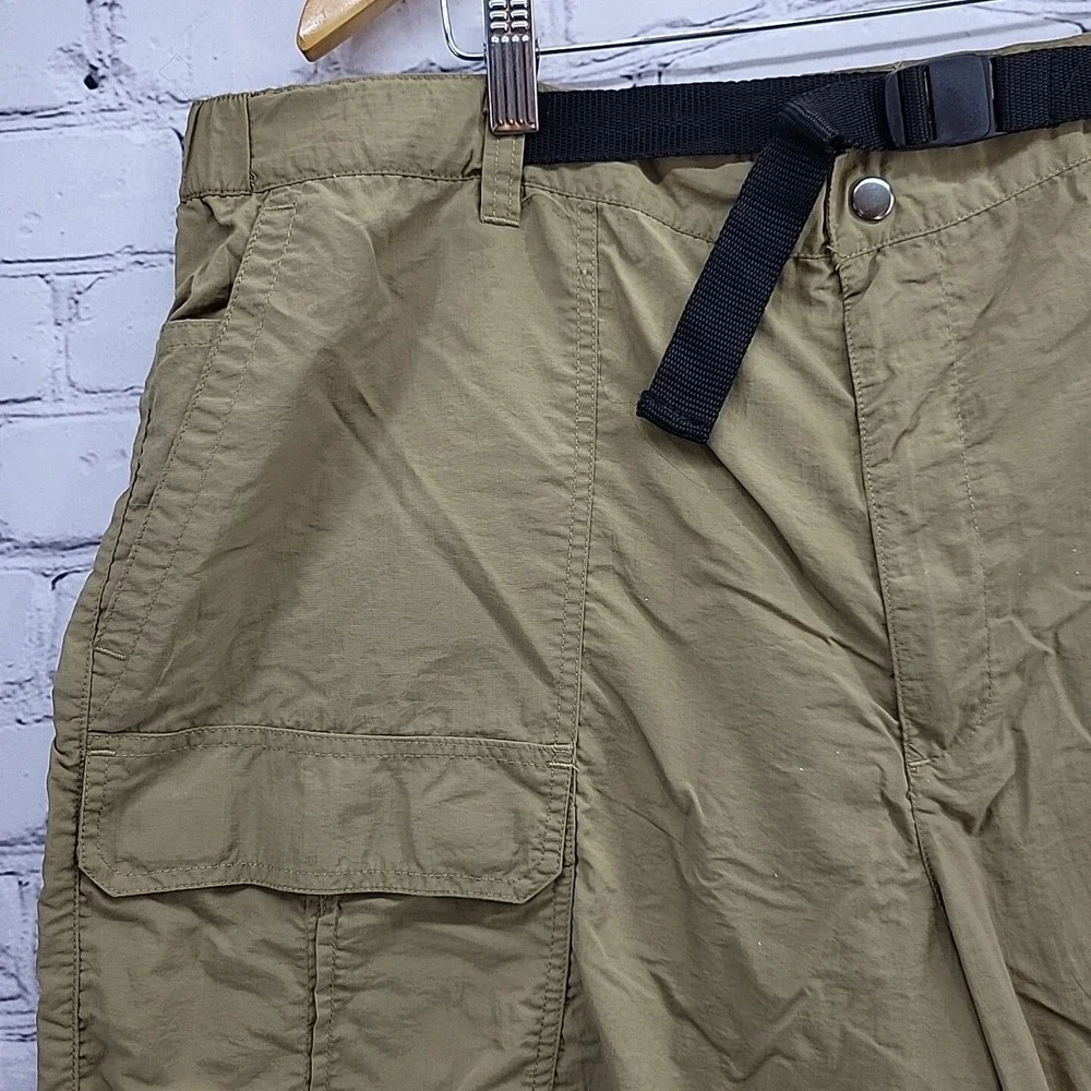 Marino Bay Shorts Mens Sz XL‎ Nylon Outdoors Khaki Weatherproof